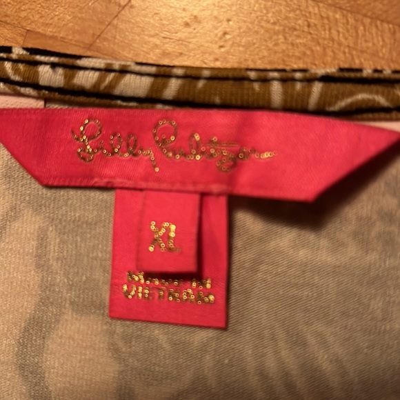 Lilly Pulitzer Talley Dress EUC. Ladies XL. Easy breezy style, day to night. - Picture 9 of 10